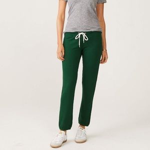 Brand new Monrow Vintage green sweatpants